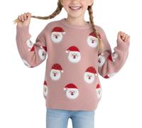Generico Maglione Natale Bambino/Bambina, in Caldo e Morbido Tricot di Cotone, Lavabile in Lavatrice, Abbigliamento Bambino e Ragazzo/Bambina e Ragazza,Idea Regalo,Idee Natale 2025