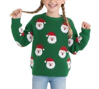 Generico Maglione Natale Bambino/Bambina, in Caldo e Morbido Tricot di Cotone, Lavabile in Lavatrice, Abbigliamento Bambino e Ragazzo/Bambina e Ragazza,Idea Regalo,Idee Natale 2025