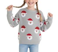 Generico Maglione Natale Bambino/Bambina, in Caldo e Morbido Tricot di Cotone, Lavabile in Lavatrice, Abbigliamento Bambino e Ragazzo/Bambina e Ragazza,Idea Regalo,Idee Natale 2025