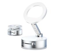 Generico Magnet Car Phone Holder - Magnetic Suction Foldable Mount | Multi-Functional Rotating Aluminum Alloy Stand For Phones, Tablets, Car Dashboard, Desk, Gym, Travel, And Outdoor Movie Viewing