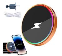 Generico Magnetic Car Phone Holder 15W Wireless Fast Charging Mount