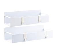 Generico Magnetic Cup Holder For Fridge | Magnetic Cup Holder Rack For Refrigerator,2 Pieces Mug Kitchen Storage & Organisation Shelf With 4 Hooks For Home Washing Machine Microwave Oven