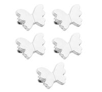 Generico Magnetic Curtain Weights - Butterfly Buckle Closure, Drape Tieback Clips, Heavy Duty Hold Strength, No Sew Easy Setup | Drapery Accessory Set For Bedroom Patio Gazebo Cabana Home Pergola RV