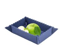 Generico Magnetic Foldable Camping Bowl - Silicone Magnet 22x15.5x4.2cm Folded 18.6x24.5cm | Silicone Camping Bowl Portable Food Container Snack B́owl | For Travel Picnic Hiking Outdoor