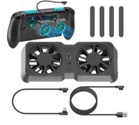 Generico Magnetic Game Console Cooling Fan Magnetic Portable 3 Speeds