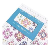 Generico Magnetic Knitting Pattern Holder, Stitching Guide Ruler, Embroidery Template Locator, Project Aid Tool for Beginners & Enthusiasts