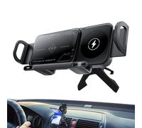 Generico Magnetic Phone Holder, 360 Rotation Mount, Wireless Charger, Non-Slip Bracket, Fast Charging Dock, Hands-Free Dashboard Grip, Mobile Cradle, Stable Car Setup FOR Music Streaming Navigation
