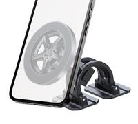 Generico Magnetic Phone Holder - Foldable 360 Degree Stand, Adjustable Holder, Magnetic Phone Mount for Dashboard Windshield Mirror, Women, Men, Gym, Mirror, Auto Interior Accessory