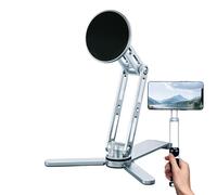 Generico Magnetic Phone Stand, 360-Degree Rotating Portable Holder, Ideal for Travel, Selfies, Delivery Drivers, RV Trips, Long Drives, Taking Photos, and Convenient Consumer Electronics Accessory