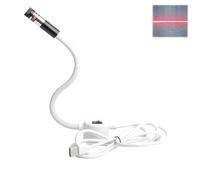 Generico Magnetic Position Quilting Light, Sewing Guide Light Red, Magnetic Sewing Machine Light with Adjustable DOT/Straight Line/Crosshair Projection, Fits all Machines (Straight Line)