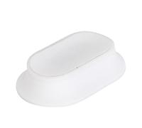 Generico Magnetic Remote Control Holder | Magnet & Silicone, 12g, Black/White/ | Wall-Mount, No-Drill, Strong Suction Non-Trace Holder For Remote Controls | Home Organization, Easy Installation