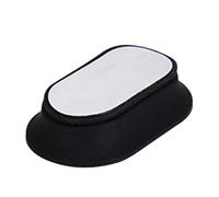 Generico Magnetic Remote Control Holder | Magnet & Silicone, 12g, Black/White/ | Wall-Mount, No-Drill, Strong Suction Non-Trace Holder For Remote Controls | Home Organization, Easy Installation