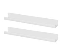 Generico Magnetic Shelves, Acrylic Book Holder Display, Reusable Magnetic Bookshelf Panel, Space-Saving Organizer for Whiteboards, Refrigerators, Home, Desktop, Lockers, 1.97x2.17x16.93 inches