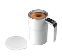 Genérico Magnetic Stirring Coffee Mug - Electric Mixing Cup With LCD Temperature Display Rechargeable, Smart Sensing Self Stirring Mug For Coffee Milk Tea Hot Chocolate
