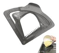 Generico Magnetic Triangle Drain Basket - Kitchen Corner Sink Strainer, Triangular Sink Strainer With Twist-Open Bottom, Kitchen Sinks Corner Rack For Draining & Storage, Punch-Free Installation