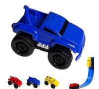 Generico Magnetic Wall Climbing Toy Car, Anti-Gravity Climber Toy for Kids, Puzzle Decompression Toys for Boys, Inertial Magnetic Levitation, Drive On Walls and Ceiling (Blue)