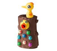 Genérico Magnetic Woodpecker Toy - Woodpecker Worm Toy | Magnetic Woodpecker Fine Motor Skill Toy, Multi-Purpose Early Educational Toy Children's Day, Birthday, Christmas, and Easter