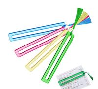 Generico Mahjong Line Finder - 4PCS Guide Highlighter | Mahjong Card Ruler Line Indicator For Beginners Strategy Planning Players | Thick Glossy Lines Reader For Game Gift