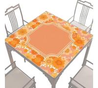 Generico Mahjong Mat For Table - Nonslip Rubberized Grid Cushion, Square Board Game Felt Overlay, Thick Washable Shield | Protective Anti Skid Fabric Felt Runner For Recreational Family Gatherings