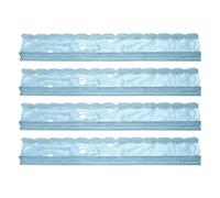 Generico Mahjong Pushers - Racks Set 20 Inch Scalloped Magnetic Tile Racks | Mah Jongg Organizer System Smooth Sliding Game Accessories for Beginners, Clubs, Travel, Parties Use