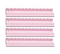 Generico Mahjong Rack 4 pezzi in legno magnetico antiscivolo portatile | Rack Mahjong con pulsanti magnetici | Per adulti, famiglie, anziani, serate di , feste, raduni, club all'aperto