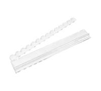 Generico Mahjong righello acrilico scorrevole cursore magnetico struttura ondulata trasparente estensibile 50,8 cm al gioco dispositivo di gioco da tavolo organizzazione del display dur