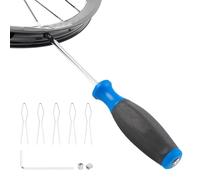 Generico Maintenance Tool, Cycle Repair Tool, Adjustable Spoke Wrench, Wheel Tool, Spoke Adjustment Tool, Cycling Spoke Driver, Nipple Wrench, Cycling Tool Kit, Spoke Insertion Tool