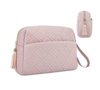 Generico Make Up Bag | Make Up Bags for Women | Makeup Cosmetic Travel Bag, Cosmetic Pouch with Compartments, 23x9.5x17cm Waterproof Makeup Bag for Daily Use, Accessories & Travel, 3 Colors