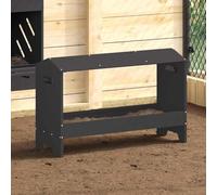 Generico Mangiatoia per polli Nero 81 x 32 x 53,5 cm,Nero,7.6kg,874618