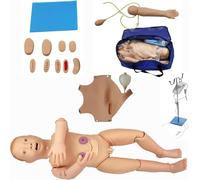 Generico Manichino per Formazione Infermieristica, Manichino Multifunzionale per la Cura dei Pazienti, Modello Anatomico per la Cura dei Bambini e Trauma Pediatrico per Insegnamento