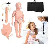 Generico Manichino per Infermieristica Pediatrica - Modello per Scuola di Medicina per Cura e Primo Soccorso, Addestramento alla Cura del Paziente Professionale, Pratica delle Competenze