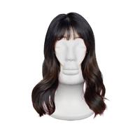 Generico Manichino Testa Femminile,Display per Parrucche - Props Modello Manichino Supporto Display,Per Halloween Artigianato Parrucchieri Cappelli Salone Di Bellezza Cuffie Extension Capelli