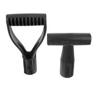 Generico Manico Nero Forma in Anticollisione Pala Giardino a da per T Set da 2 Multifunzionale per Ridurre L'affaticamento della Mano