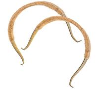 Generico Manico per Teiera Vintage in Metallo Resistente al Calore Impugnatura Decorativa di Ricambio per Bollitore Set da 2 Pezzi Leggero e Compatto per Uso Cucina Quotidiano