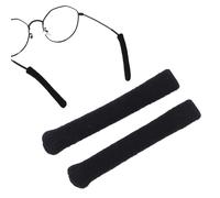 Generico Manicotti Elastici Occhiali - Cuscinetti Antiscivolo Maglia, Terminali Morbidi | Imbottitura Comfort Per Montature Accessorio Protettivo Orecchio Rivestimento Braccioli Anti Caduta