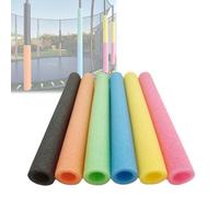 Generico Manicotti in Schiuma per Pali da Trampolino 6/12 Pezzi - Ricambio Imbottitura - Copripali in Schiuma da 40 Cm Resistenti agli Agenti Atmosferici, per Reti di Sicurezza da Trampolino(6PCS)
