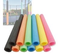 Generico Manicotti in Schiuma per Pali da Trampolino 6/12 Pezzi - Ricambio Imbottitura - Copripali in Schiuma da 40 Cm Resistenti agli Agenti Atmosferici, per Reti di Sicurezza da Trampolino(12PCS)