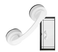 Generico Maniglia a Ventosa,Barra di Appiglio per Porte | Supporto Per Spingere E Tirare Senza Fori, Corrimano Da Parete, Barra Di Presa Rimovibile Per Bagno, Armadio, Cassetto, Specchio