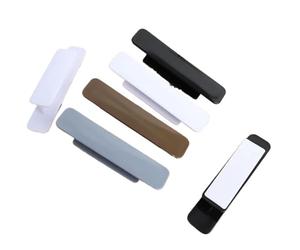 Generico Maniglia autoadesiva for cassetto, maniglia for armadio, 2 pezzi, non perforante, for finestra, balcone, porta scorrevole(2pcs-white)