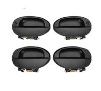 Generico Maniglia della porta Maniglia esterna della portiera anteriore sinistra posteriore destra per auto CHERY QQ JAGGI sostituzione(A Set (4Pcs))
