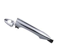 Generico Maniglia della portiera dell'auto 1 pezzo cromato/nero anteriore posteriore sinistro per Kia Picanto Morning 11-16(Front Right Chrome)
