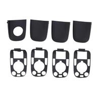 Generico Maniglia della portiera dell'auto Kit di finitura per maniglia portiera auto con tappo 9101AA per Peugeot per Citroen 307 C2 C3