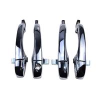 Generico Maniglia della portiera dell'auto Maniglia esterna cromata per porta 5065801AE per Chrysler 300 300C per Dodge per Magnum(4 PCS)