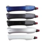 Generico maniglia esterna dell'auto 2G0837205H Maniglia esterna porta auto sinistra destra per VW TAI TAIGO per T-Cross Polo/Derby(Black,Left)