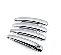 Generico Maniglia esterna per auto Per Peugeot 206 207 208 308 406 407 2006 3008 Accessori Car Styling per Adesivi per Copri Maniglia Porta con Finiture Cromate Copertura della maniglia