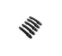 Generico Maniglia esterna per auto Per Toyota per RAV4 per RAV 4 2006-2013 Copri maniglie portiere cromate nere lucide per auto Copertura della maniglia(No button 1)