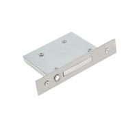 Generico Maniglia For Porta A Scomparsa Con Serratura A Scatto - Maniglia Ausiliaria Semplice Da Incasso For Ferramenta For Mobili Con Porte Scorrevoli For Uso Domestico(Silver)