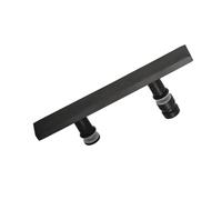 Generico Maniglia For Porta Con Foro Da 145 Mm, Maniglia For Box Doccia Con Tubo Quadrato,Porta A Battente/maniglie In Vetro, Superficie Anti-impronta, Impugnatura Comoda(Black)