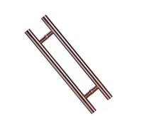 Generico Maniglia For Porta Doccia A Forma Di H, Maniglia A Doppia Faccia,z In Acciaio Inossidabile 304, For Centri Commerciali, Uffici E Bagni Con Doccia(Color-1,1000x800mm)