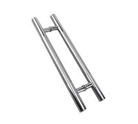 Generico Maniglia For Porta Doccia, Maniglia A Forma Di H A Doppia Faccia,scorrevole In Acciaio Inossidabile 304, For Centri Commerciali, Uffici E Bagni Con Doccia(Color-1,1200x900mm)